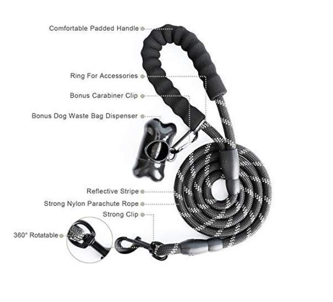 5 FT Strong Dog Leash