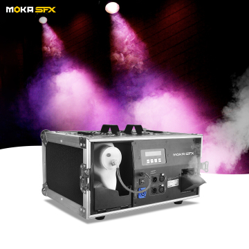 Moka SFX 1200W DMX Hazer DJ Mist Haze Machine with Flight Case for Stage Events