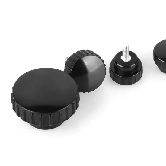China Hebei M6 Black Bakelite Knob Screw Handle
