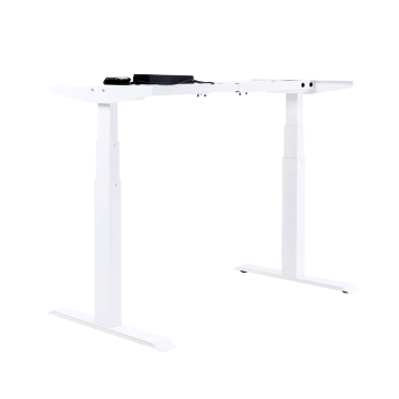 Electric Stand-Up Height Adjustable Standing Desk: Ergonomic Memory Control for Home Office Sit-Stand Workstations