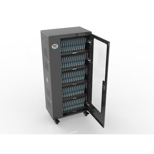 Black colour smart timer iPads charging cabinet