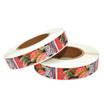 Label Pelekat Makanan Kalengan Pelekat Kalis Air Custom
