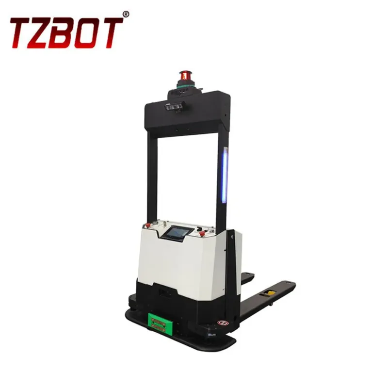 Tzbot New Version 1500kg Load AGV SLAM Forklift with Laser Navigation System