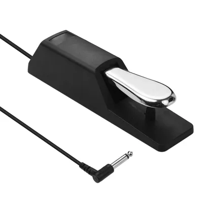 Universal Sustain Pedal for MIDI Keyboards, Synthesizers, and Organs: Enhance Your Performance with Piano-Style Action