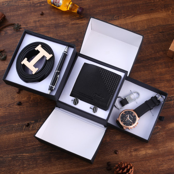 Wholesale Luxury Men's Gift Sets: Watches, Wallets, Pens, Cufflinks & Keychains Including Belts