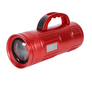 Super Bright 28000 Lumen 4 สีไฟฉาย LED สีสำหรับการตกปลาตอนกลางคืนด้วยอายุการใช้งานแบตเตอรี่ 30 ชั่วโมง