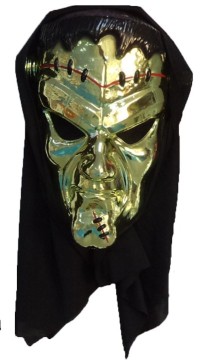 PVC shiny skull  mask 