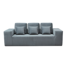 Conjunto de sofá secional de tecido