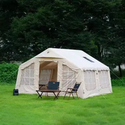 4 Season Family Inflatable Tent for Wild Outdoor Camping