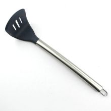 Cookware silicone head stainless steel handle potato masher