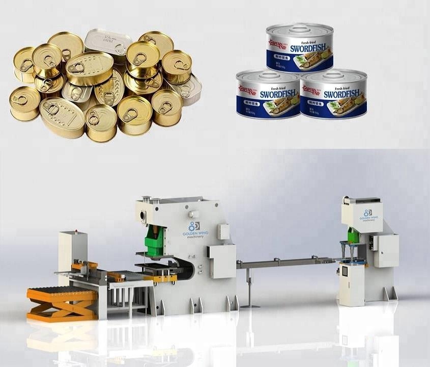 2-Piece Ghee Tin Can Making Machine