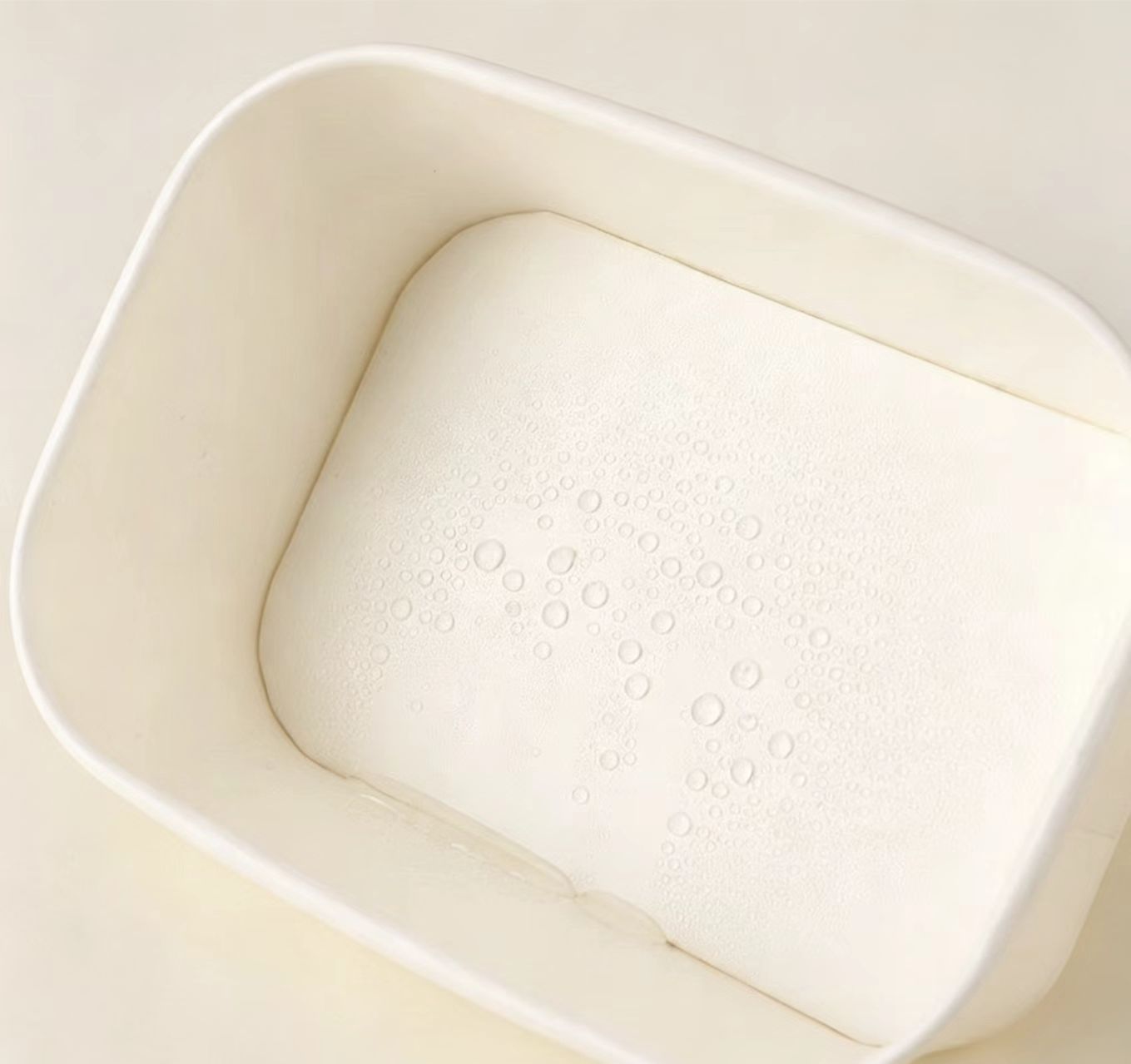 White Paper Bowl for Soup and Salad