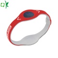 Popular 2layer Silicone Power Pulseira para Esporte