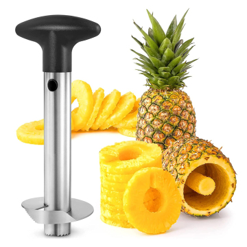 Fast Pineapple Corer Slicer - Easy Core Removal & Slicing Kitchen Gadgets Stainless Steel 304