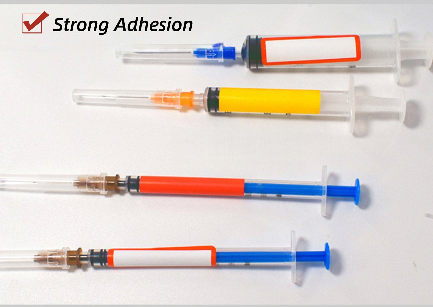syringe label stickers