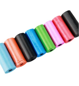 5 Rolls, 100pcs Household Disposable Trash Pouches: Kitchen Storage, Large Size Garbage Bags, Cleaning Waste Bag, Plastic Bags