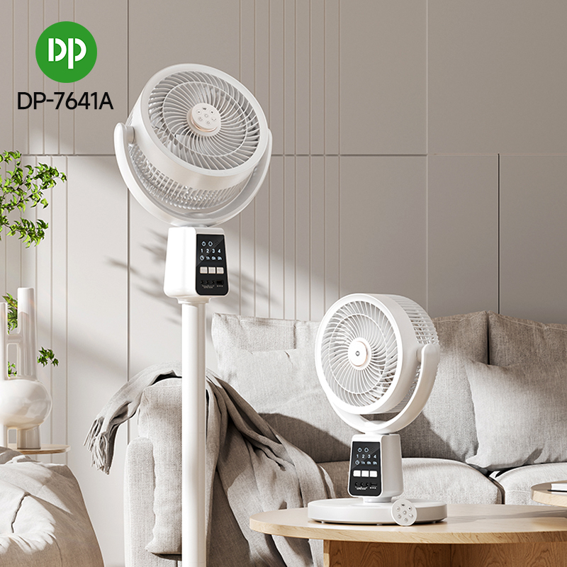 7`` Rechargeable Standing Remote Fan DP-7641A