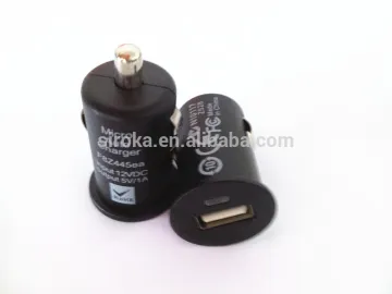 High quality cheap price mini DC USB Car Charger 5V 1A in car USB charger for Android mobile phone