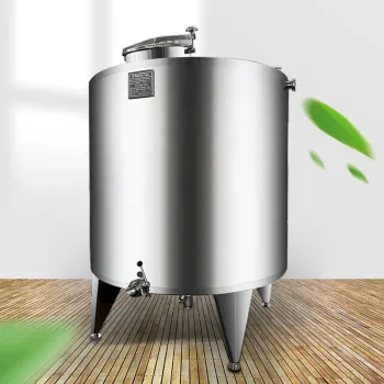 Stainless Steel Herb Grinder with Sealed Storage Tank and Electrode Container