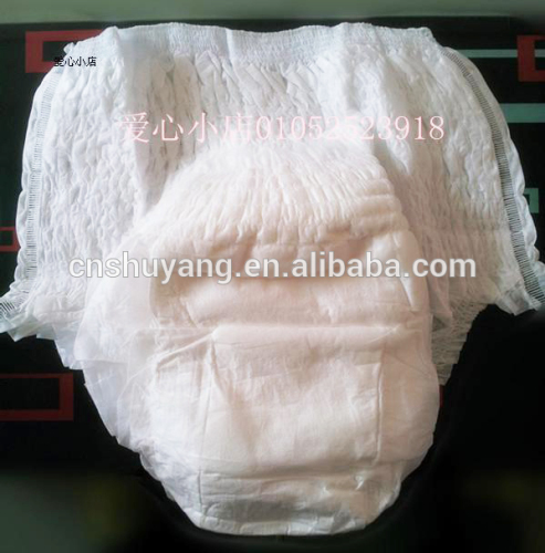 Grade A disposable thick pull up pants diape