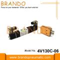 4V130C-06 공압 시스템 흐름 제어 솔레노이드 밸브