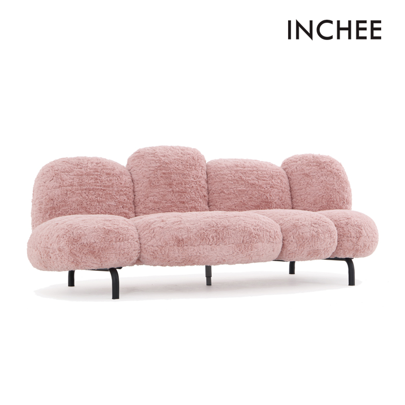 High Grade Fabric Three Seater Sofas