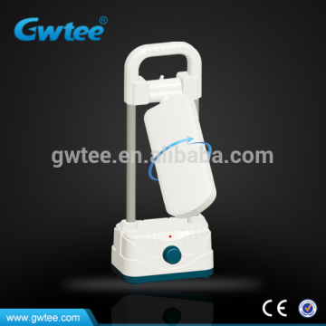 360 degree rotatable and portable rechargeable led table and emergency light