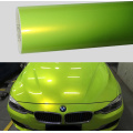 metallic fantasy lemon yellow car wrap vinyl