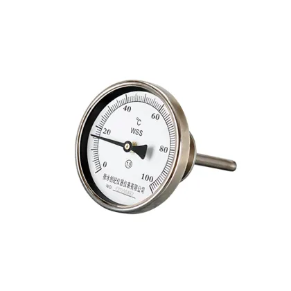 Fast and Accurate Stainless Steel Probe Rod Bimetal Thermometer - Customizable OEM