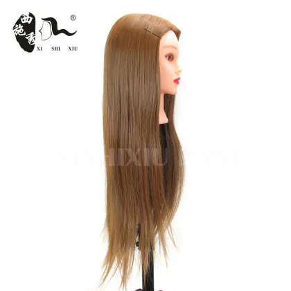 human hair training mannequin head black afro