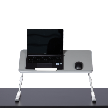 Versatile Folding Laptop Bed Table: Perfect for Bed, Sofa, Breakfast, Note-taking, Reading & More - Wooden Stand