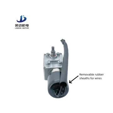Customized 3-24V 2rpm Mini 034 DC Gear Motor for Ventilators Made in China by Lindon