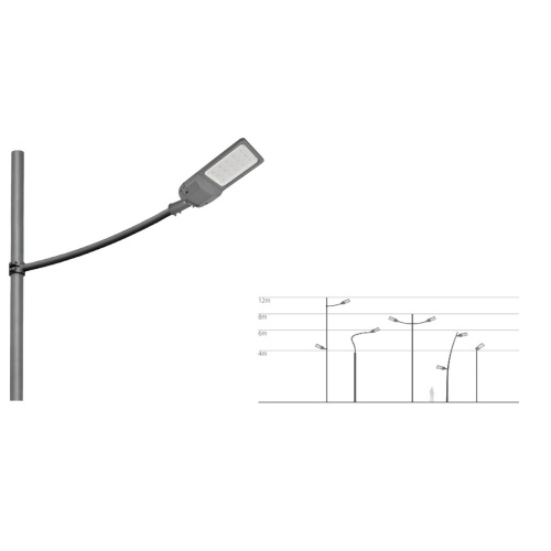 High power LED street lamp