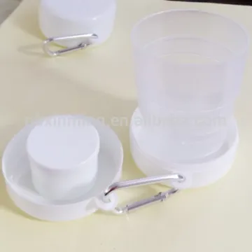 Promotional cheap reusable plastic collapsible cup