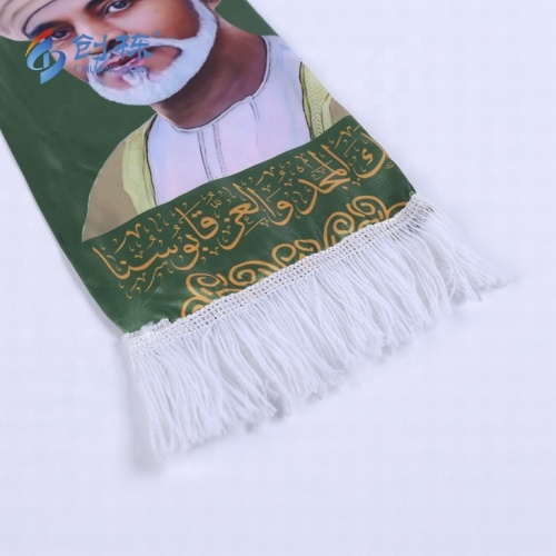 High quality custom print advertising logo scarf