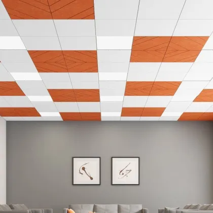 Wholesale Recycle Pet Decorative Wall Polyester Felt Soundproof Panel