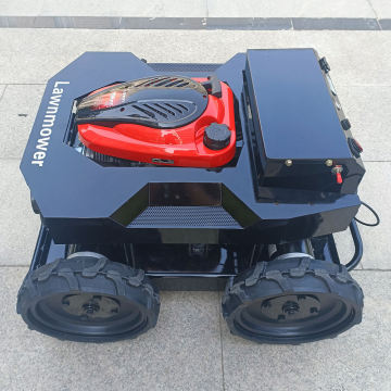 4WD Remote Control Lawn Mower Robot: 4x4 Wheel Gas and Electric Grass Cutter for Home and Garden