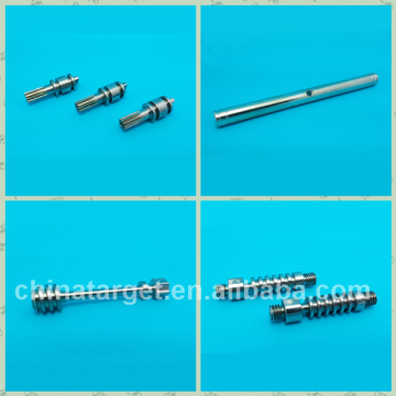 non standard stainless steel worm shaft