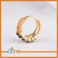 Moda 2015 yeni tasarım safir mavi kristal altın parmak Ring