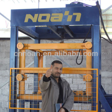 Algerie QT4-15 double automatic concrete block making machine best quality