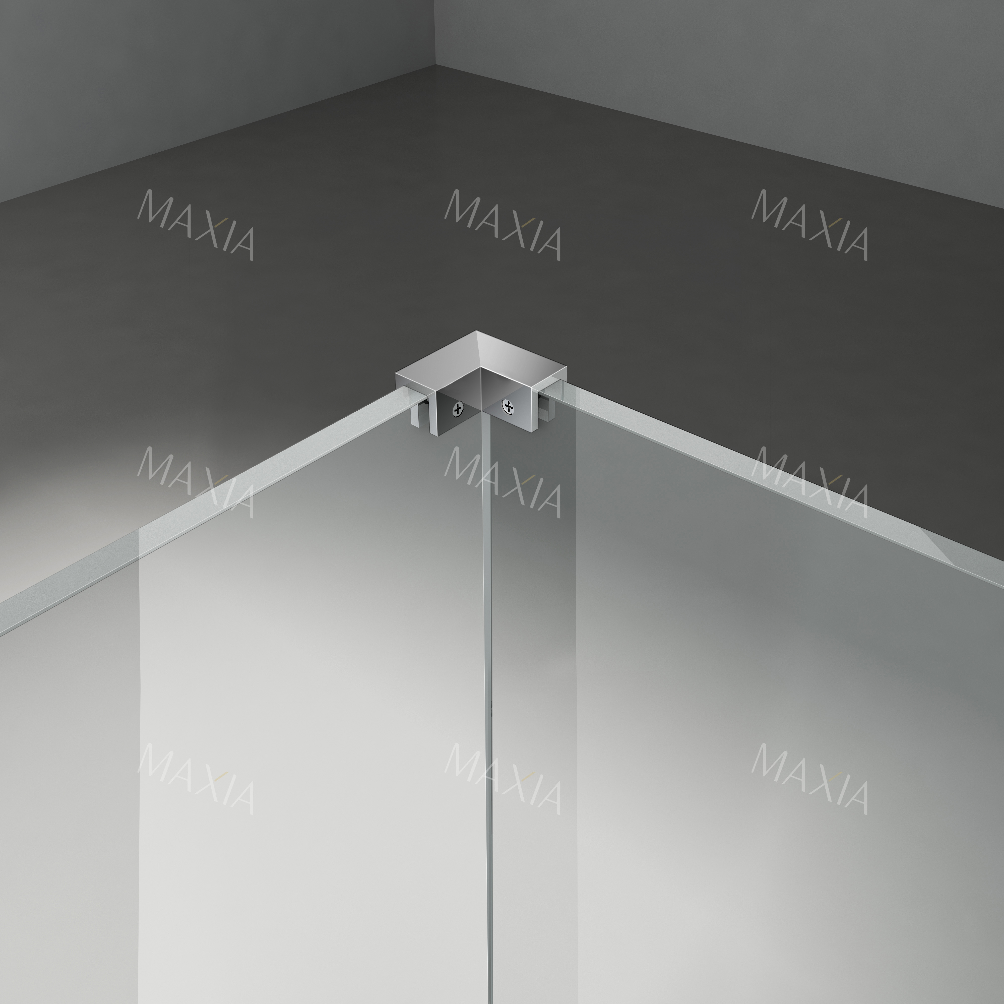 Квадратная душевая комната