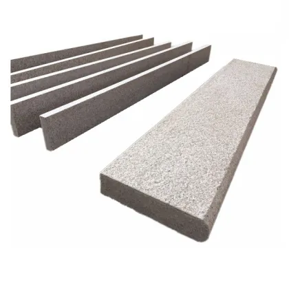 G682 Sunset Gold Granite Anti Slip Exterior Stair Steps