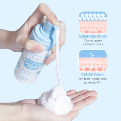 LAIKOU Milk Mousse Cleansing Facial Cleanser