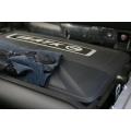 16X16In Microfiber Edgeless Car Cleaning Toalha de secagem Preto