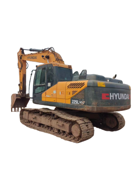 Hyundai Heavy Industries R225L Used Excavator vs Crawler Excavator