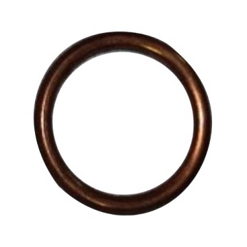 OEM hochwertiger Großhandel Motorradabgas -Schalldichtung 32 x 40 x 4,2 mm Kupfermaterial