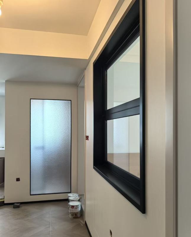 Space-Saving Folding Window for Smart Homes