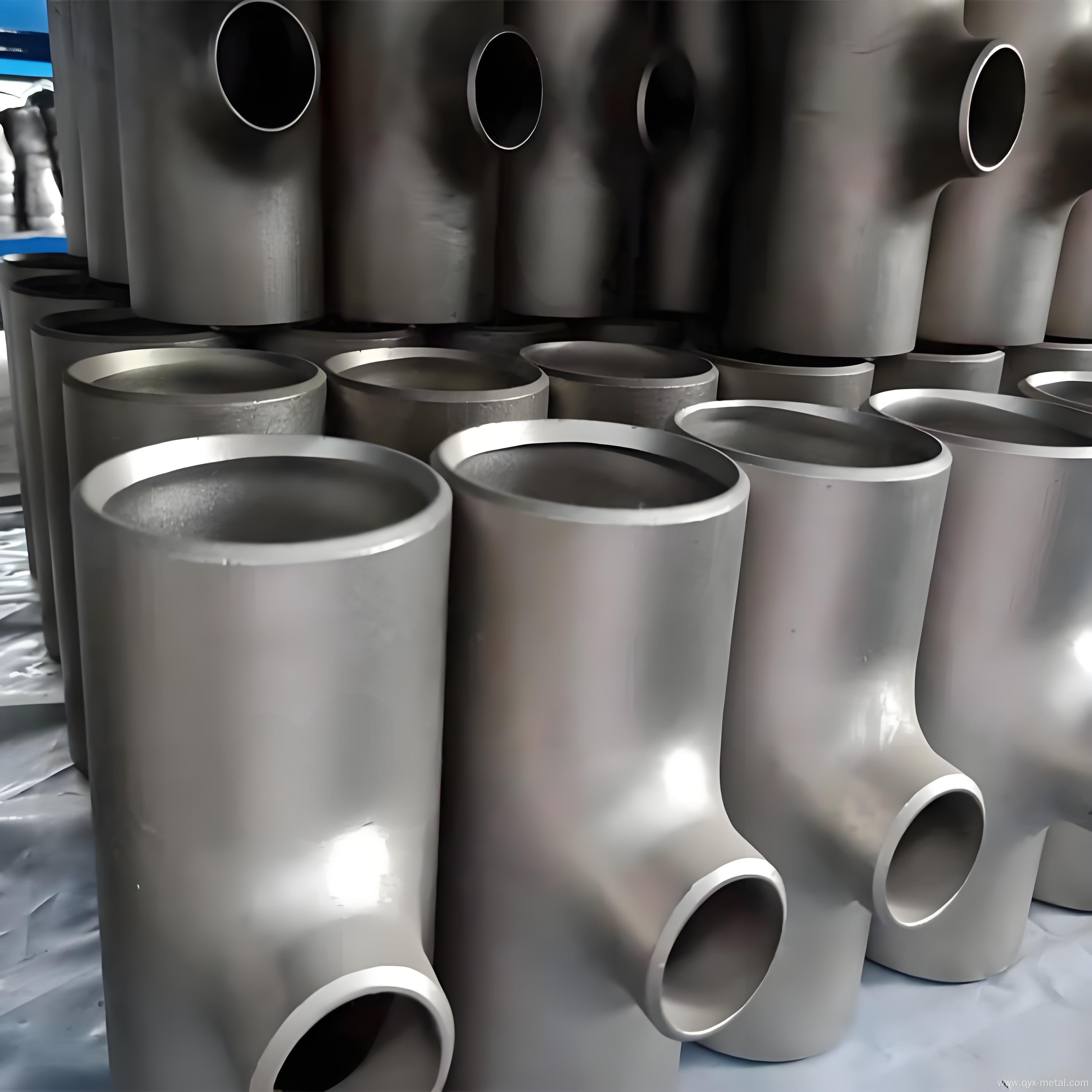 Titanium Alloy Tee Pipe Fittings with Superior Durability