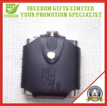 Promotion Logo Customized Metal Hip Flask (FREEDOM-HF003)