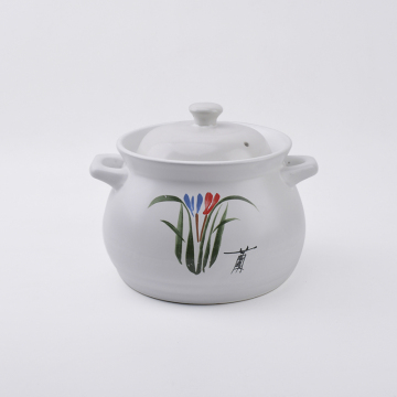 Ceramic Casserole Set with Lid - High Temperature Resistant Cookware for Restaurants and Homes